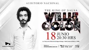 Buy tickets for willie colon concerts near you. Willie Colon The King Of Salsa Auditorio Nacional Mexico City June 19 2021 Allevents In