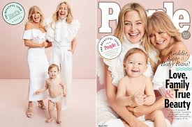 Kate hudson is every parent in her latest instagram video, which shows her baby daughter rani gatecrashing an exercise session. Goldie Hawn Kate Hudson Baby Rani Grace People Cover People Com