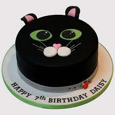 40th birthday cake client requested that the cake have 40 cats on it as well as the topper that resembled the family cat. Online Adorable Chocolate Cake Gift Delivery In Uae Ferns N Petals