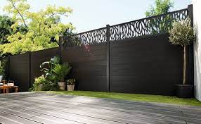 Lot De 3 Lames De Cloture Composite Gris Fonce Neva L 1 79 M X L 15 7 Cm X Ep 21 5 Mm Brico Depot Cloture Maison Cloture Jardin Amenagement Jardin