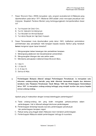 Report contoh soalan hubungan etnik. Contoh Soalan Esei Hubungan Etnik Hirup B