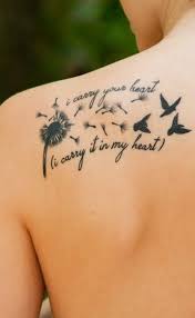 Pin By Vinita Ganjoo On Tattoo Ideas Memorial Tattoos Remembrance Tattoos Dandelion Tattoo Design