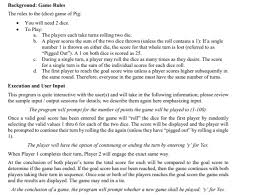 Be the first one to reach 100 points! Write A Program That Will Simulate The Dice Game P Chegg Com
