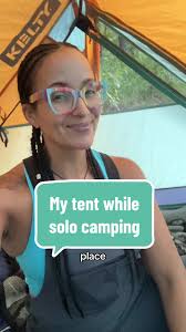 Women over 50 Solo Tent Camping