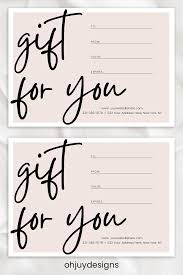 Neither the small business owner nor the customer has to pay additional fees. Gift Card Ideas Gift Certificate Printable Gift Voucher Loyalty Card Design Inspiratio Printable Gift Certificate Gift Certificate Template Gift Card Design
