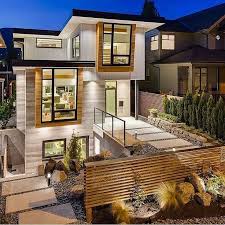 It almost looks as if this person liked the idea of clambering down the side of the mountain. Image Result For Steep Slope House Design Ideas Latest House Designs Modern Residential Architecture Architecture House