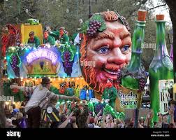 Bacchus parade hi-res stock photography and images