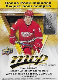 Displaying 22 questions associated with risk. Amazon Com Mvp 2019 2020 Upper Deck Nhl Hockey Series Unopened Blaster Box Of 21 Packs With Chance For Rookies Plus 1 Draft Picks Cards And Blaster Exclusive Gold Scripts Sports Outdoors