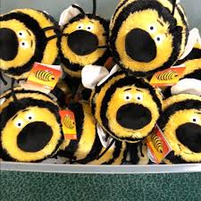 Toy Stuffed Bumblebee