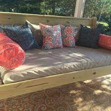 The fabric lies directly on top of the mattress. Fitted Outdoor Daybed Cover In Twin Twin Xl Or Full Etsy Daybed Cover Outdoor Daybed Mattress Covers
