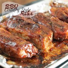 Bbq Country Style Ribs Recipe Baked Ribs Rib Recipes Bbq Recipes Ribs