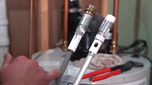 The aluminum rod will withstand aluminum may be a health problem, so to be safe you may not want to drink hot water and make sure to run some cold water. Anode Rod Replacement On A Bradford White Water Heater Water Heaters Now Youtube
