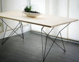 Metal dining table legs nzt to pst. Table Dining Table Writing Desk Geometric Form Steel Legs Steel Wood Dining Table Metal Dining Table Table