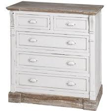 Kommode Schrank 5 Schubladen Vintage Landhaus Altweiss Hohe 88cm Breite 80cm Tiefe 40cm Schubladen Haus Kommode