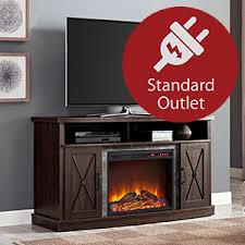 Welcome to the ameriwood lumina electric fireplace tv stand review. Amazon Com Ameriwood Home Barrow Creek Fireplace Console With Glass Doors For Tvs Up To 60 Espresso Furniture Decor