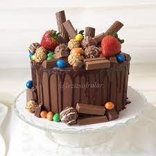 Bol Cikolatali Pasta Cikolatali Pasta Pastalar Yilbasi Pastasi