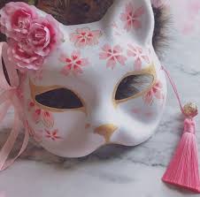 the other world tanjirou x reader in 2020 kitsune mask cat mask kitsune