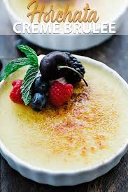 Rumchata Creme Brulee With Whipped Cream And Berries Recipe Creme Brulee Recipe Yummy Food Dessert Desserts
