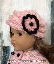 American Girl Doll Vintage Pillbox Hat American Girl Doll Clothes Patterns Knitting Dolls Clothes Baby Doll Clothes Patterns