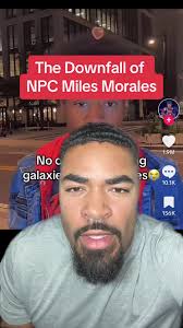 Miles Morales Eating Popeyes