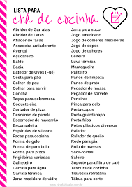Uma lista completa de enxoval de casamento pronta para imprimir. Pin Em Ideas To Say I Do