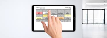 Hier werden auch neue termine angelegt. Basic Einsatzplanung Zeiterfassung Arbeitsplan Kalender Backer Handwerk Termine Software Simple Webapps