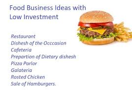 Food Business Ideas With Low Investment Food Business Ideas Food Food Business Ideas Small