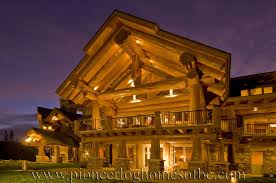The plans in this collection were drawn to meet the council of american building officials one and two family dwelling code or the international residential code, making it easier to build the home in canada or the united states. Steamboat Log Home Picture Gallery Colorado Usa