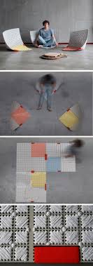 Recent Design Graduate Sam Linders Has Created Wobble Up A Carpet That Can Be Transformed Into A Seat Furniture Design Design Classic Carpets