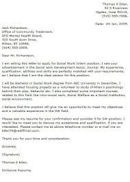 Professional Social Worker Cover Letter Examples Resume Now