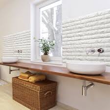 Peel Stick 3d Wall Panels Foam Block Brick Design 10 Pics 48 4 Sq Ft Brick Wall Paneling Brick Effect Wallpaper Brick Design