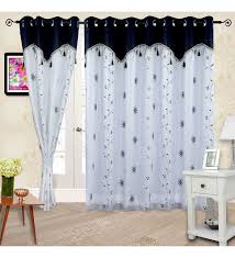 Check spelling or type a new query. Buy Cortina Blue Star Design Embroidered Sheer Window Curtain With Lining Online Floral Curtains And Drapes Curtains And Drapes Furnishings Pepperfry Product
