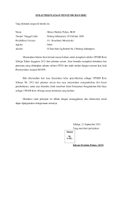Surat ini digunakan ketika si pembuat ingin menjelaskan atau menegaskan sesuatu hal yang ada di dalam dirinya kepada pihak penerima. Doc Surat Pernyataan Pengunduran Diri Daniel Monte Academia Edu