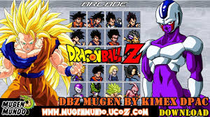 Dragon Ball Z/ AF/GT Mugen by Kimex Dpac (DOWNLOAD) - Game simples ...