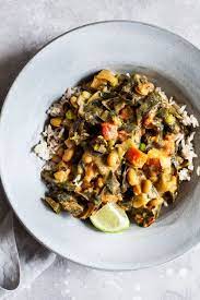 Caribbean Black Eyed Pea Collard Green Curry Recipe Curry Recipes Vegetarian Caribbean Recipes Greens Recipe