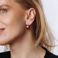 Ohrringe Jill Light Siam SWAROVSKI