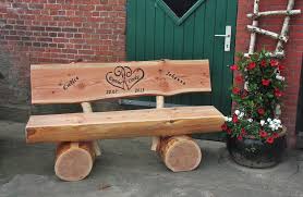Bildergebnis Fur Sitzbank In Der Natur Mit Schrift Holzbank Mit Gravur Holzbank Holz