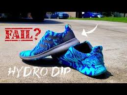 I Hydro Dipped My Shoes And Failed Hydro Dipping Shoes Hydro