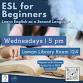 ESL for Beginners event image