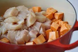 Hot Dinner Happy Home Sweet Potato Chicken Baby Food Easy Baby Food Recipes Baby Food Recipes Easy Homemade Baby Food