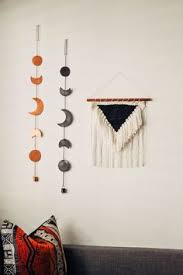 Our first bohemian style home interior has a beautiful colour base of pink and coral, interspersed with wooden wall decor and wood grain accent furniture. 33 Bohemian Wall Decor Ideas Bohemian Wall Decor Wall Decor Decor