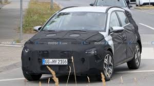 Hyundai is launching a new suv called the bayon. Hyundai Bayon Spied Just Hours After The Official Announcement