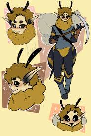 Tons of awesome minecraft bee wallpapers to download for free. Angel Here S My Lil Minecraft Bee Boy Oc Brandon