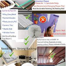 Install into stud is recommended for security. Buy Multi Purpose No Drilling Required Ceiling Hooks Suspension And Wall Hooks Hangers Adhesive Display Hanging Solution For Store Home Office Type 4 Online In Taiwan B07p1p6vq5