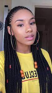 37 Gorgeous Fulani Black Braided Hairstyles 2018 For Back To School Weddinghairstyles Twist Braid Hairstyles African Braids Hairstyles Box Braids Hairstyles