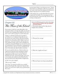 Download pdf format math, science and english worksheets now! Free Printable 4th And 5th Worksheet About A Strange Meeting In The Book Treasure Islan Treasure Island Book Treasure Island Reading Comprehension Activities