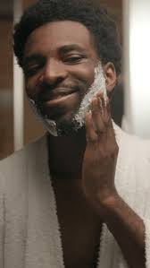 634 African Man Shower Stock Video Footage