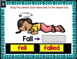 Irregular Past Tense Verbs | Google Slides