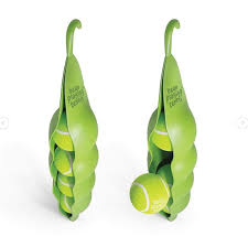 远睇系「巨型豌豆荚」！荷兰公司推独特设计网球袋
