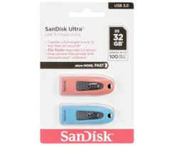 Sandisk 16gb cruzer ultra usb 3.0 100 mb/s doskonale nadaje się dla kreatywnych użytkowników korzystających z dużych plików multimedialnych czy graficznych. Sandisk Ultra Usb 3 0 32gb 2 Pack Ab 12 50 Preisvergleich Bei Idealo De